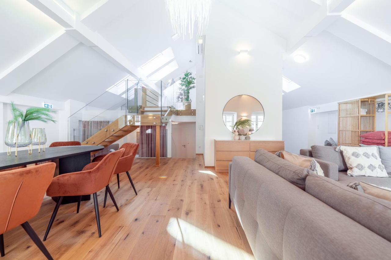Penthouse Maxfux Direkt In Der Fussgaengerzone 130M2 Daire Krems an der Donau Dış mekan fotoğraf